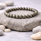 Pyrite Crystal Bracelet for Wealth and Protection