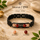 Taurus Zodiac Metal Bracelet