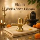 Kashi Siddh Brass Shiva Lingam