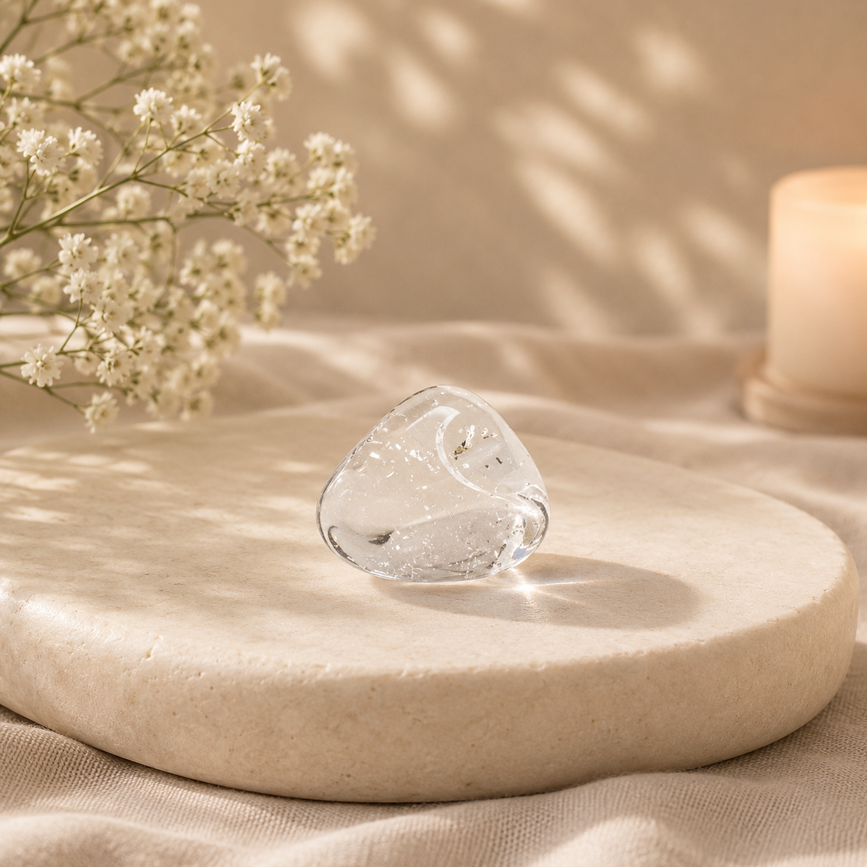 Clear Quartz Tumble