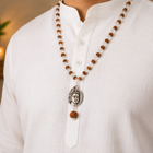 Shiv Rudraksha Mala with Adiyogi Shiv Pendant