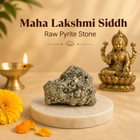 Maha Lakshmi Siddh Raw Pyrite Stone