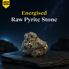 Energised Raw Pyrite Stone - 10x Stronger