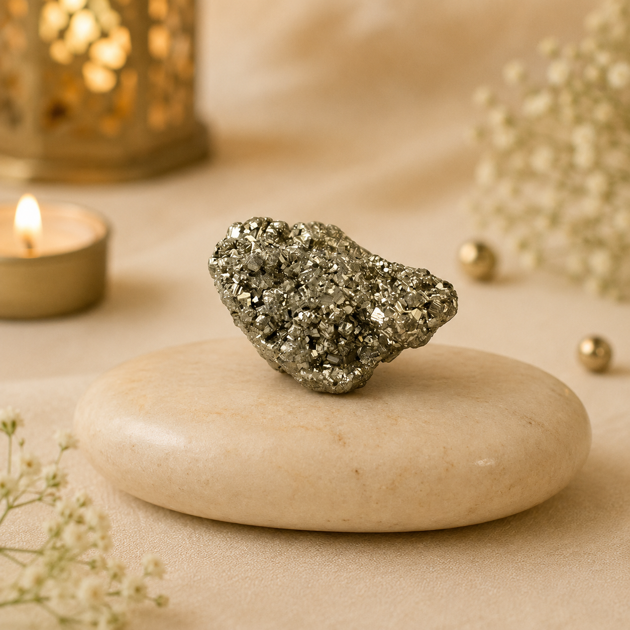 Raw Pyrite Stone 50-75gm