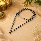 Karungali Malai Silver Capped 6mm – 54+1 Beads