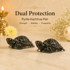 Vastu Pyrite Tortoise (Pack of 2)