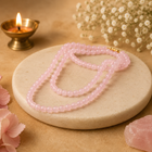 Rose Quartz Mala - 8mm || 108 Beads