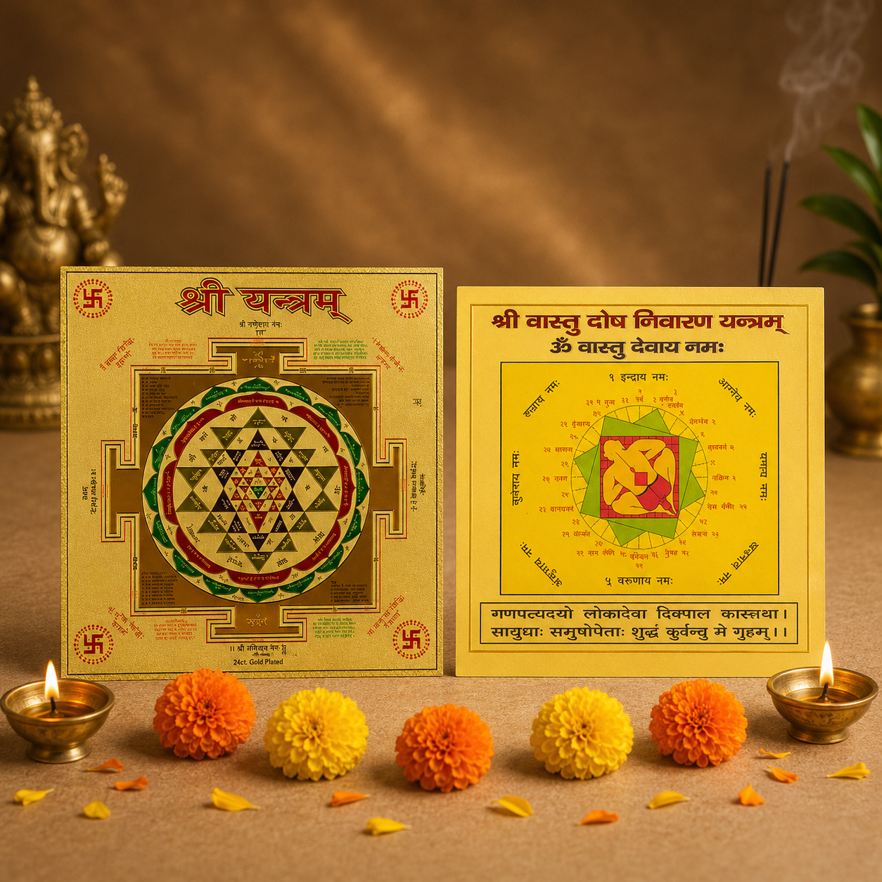 Ghar Ki Samriddhi Yantra Combo (9*9 inch)