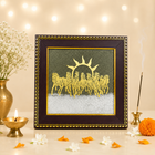 7 Horses on Pyrite & Selenite Dust Frame