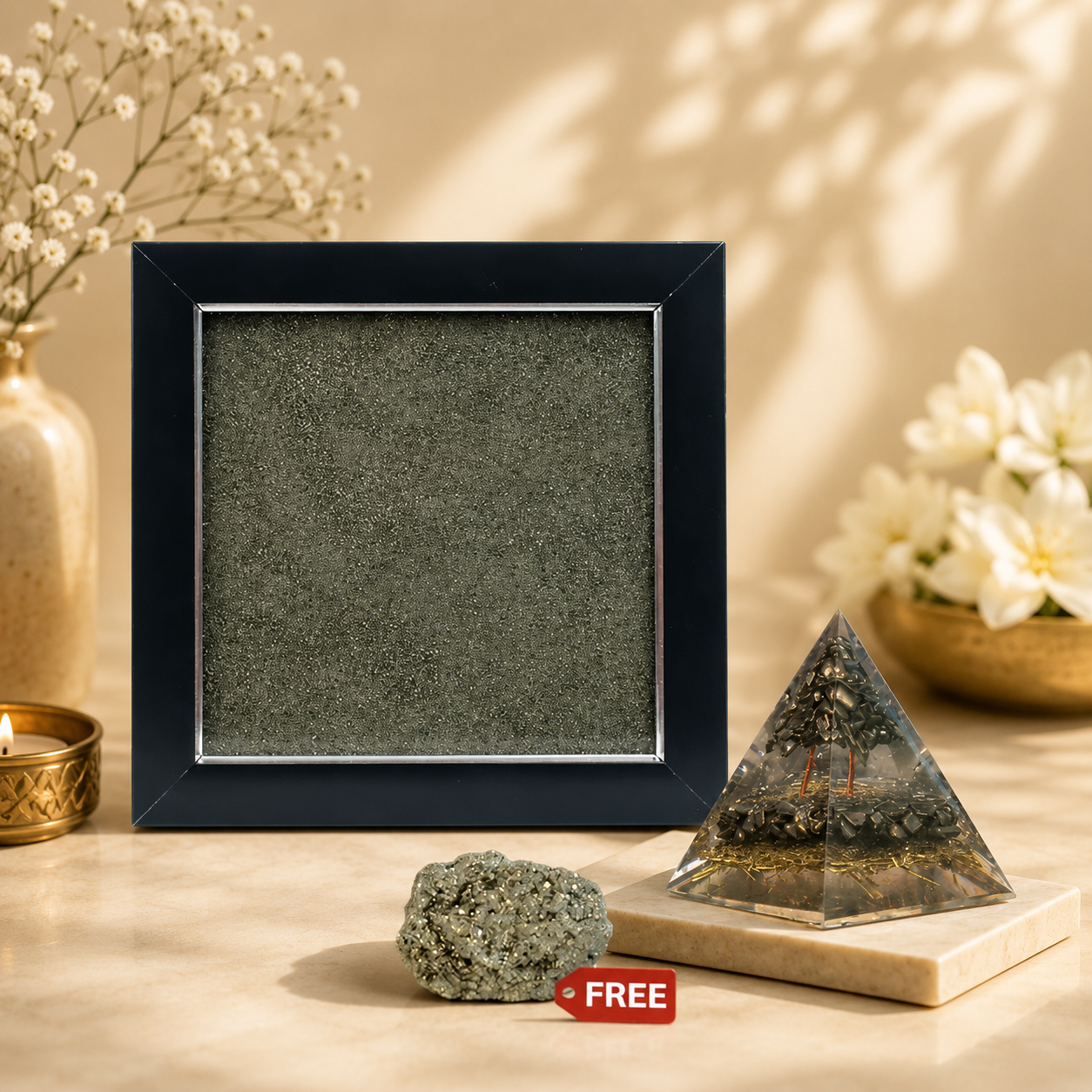 Ultimate Pyrite Vastu Combo with FREE Pyrite Stone
