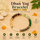 Dhan Yog Bracelet (Women - 6mm Beads)
