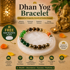 Dhan Yog Bracelet with FREE Raw Selenite Plate